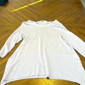 Andrea jovine light knit sweater lavender. Size small